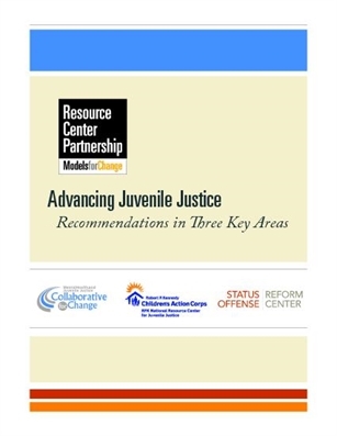 Advancing Juvenile Justice: Recommendations In Three Key Areas — Models ...